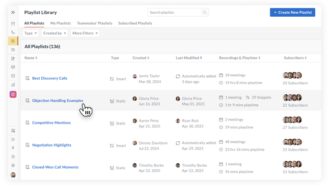 Creating a Playlist Screen #04