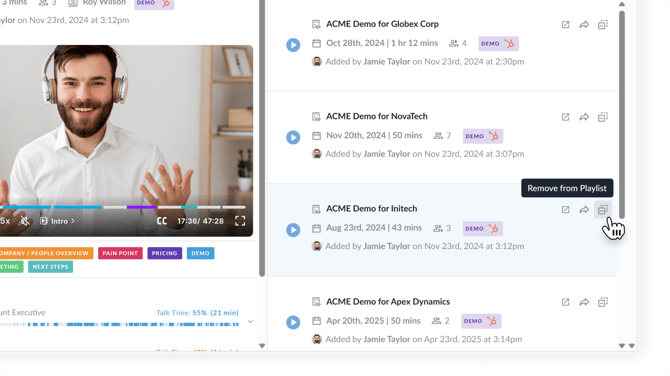 Creating a Playlist Screen #07