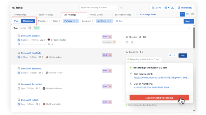 How to Remove Avoma Notetaker (Bot) from a Meeting Screen #02