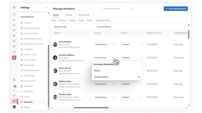 How to assign licenses and roles Screen ✅