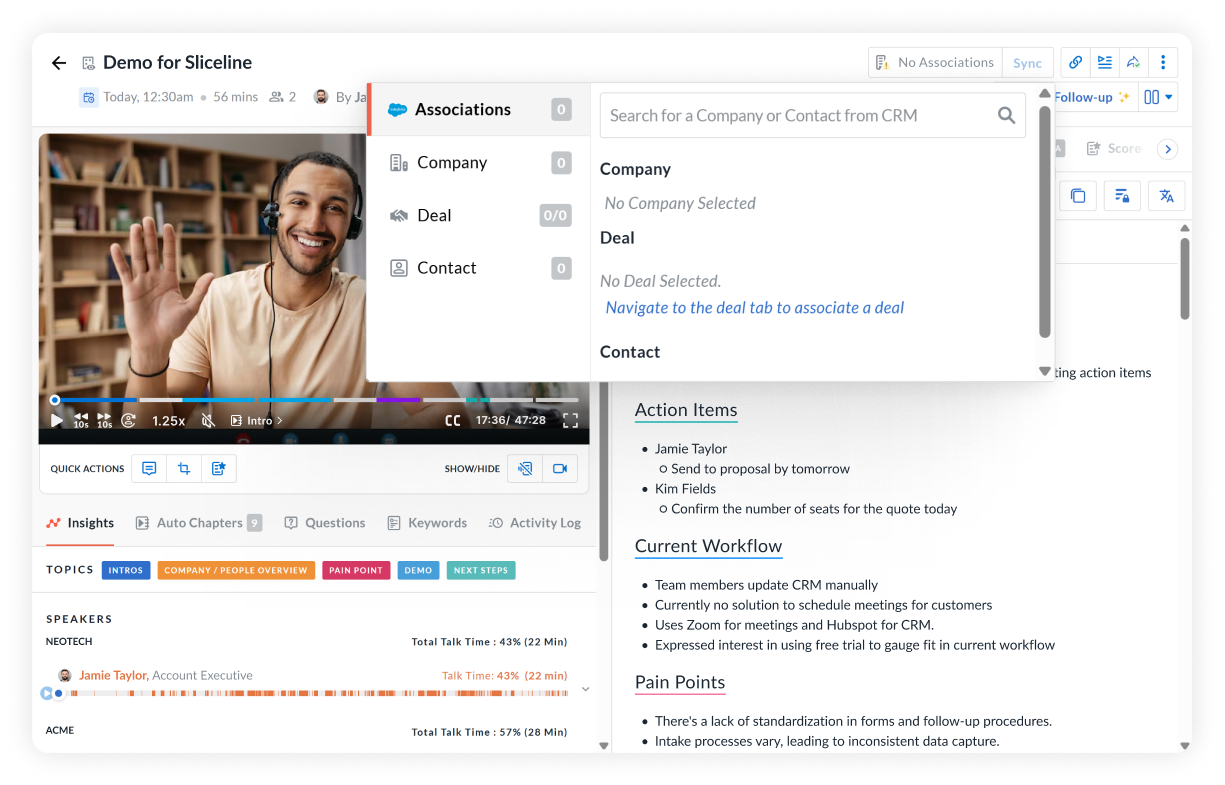 How to connect Avoma with Salesforce