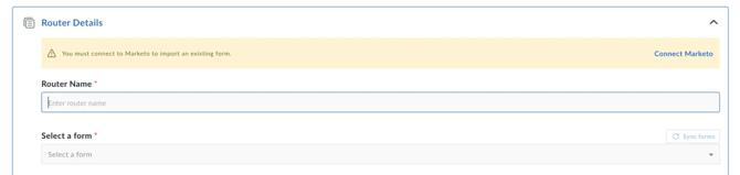 Connecting Marketo to router in Avoma