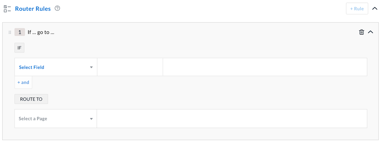 Create a routing rule in Avoma